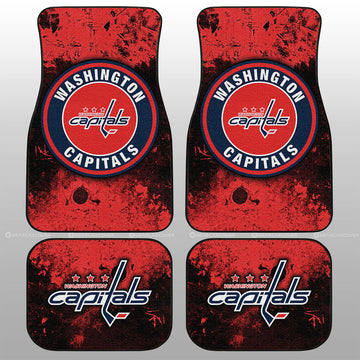 Washington Capitals Car Floor Mats Custom Car Accessories - Gearcarcover - 1