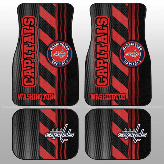 Washington Capitals Car Floor Mats Custom Car Accessories - Gearcarcover - 1