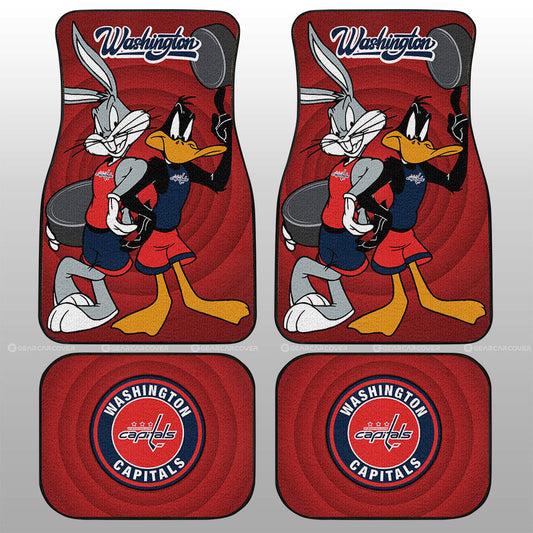 Washington Capitals Car Floor Mats Custom Car Accessories - Gearcarcover - 1