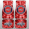 Washington Capitals Car Floor Mats Custom Tie Dye Car Accessories - Gearcarcover - 1