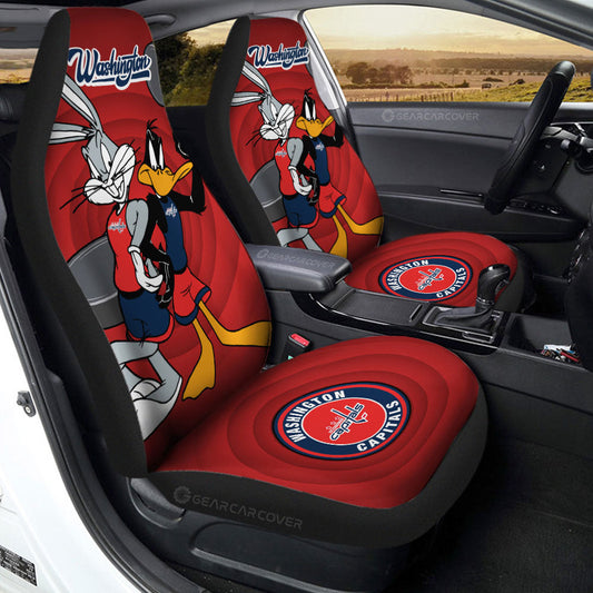 Washington Capitals Car Seat Covers Custom Car Accessories - Gearcarcover - 2