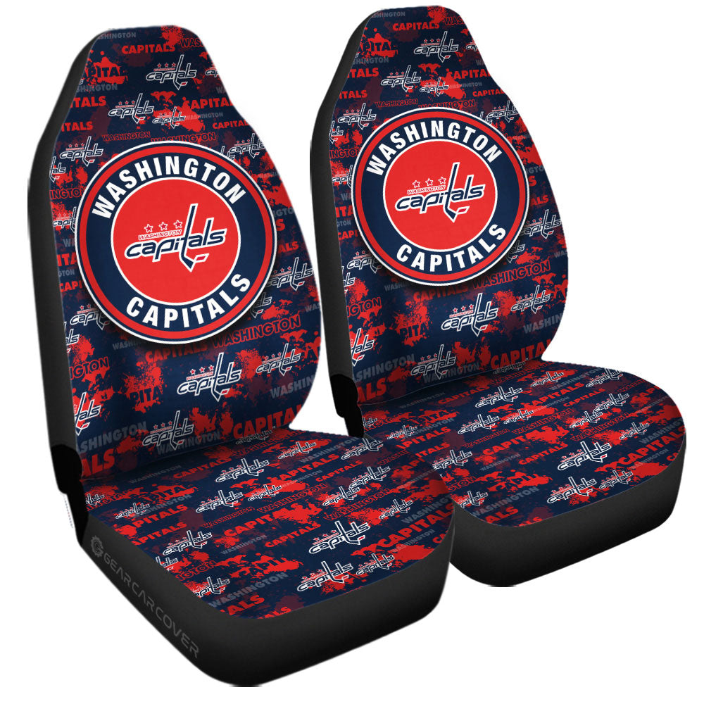 Washington Capitals Car Seat Covers Custom Car Accessories - Gearcarcover - 3