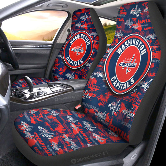 Washington Capitals Car Seat Covers Custom Car Accessories - Gearcarcover - 1