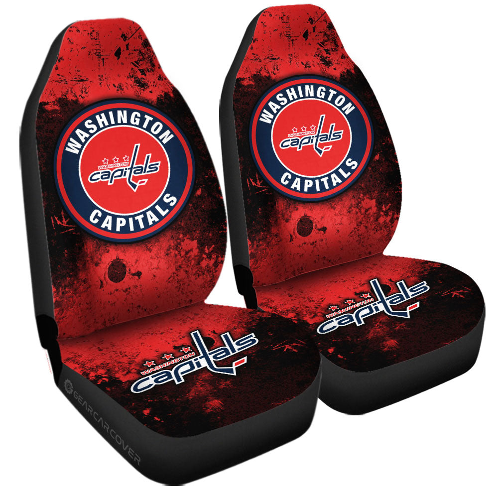 Washington Capitals Car Seat Covers Custom Car Accessories - Gearcarcover - 3