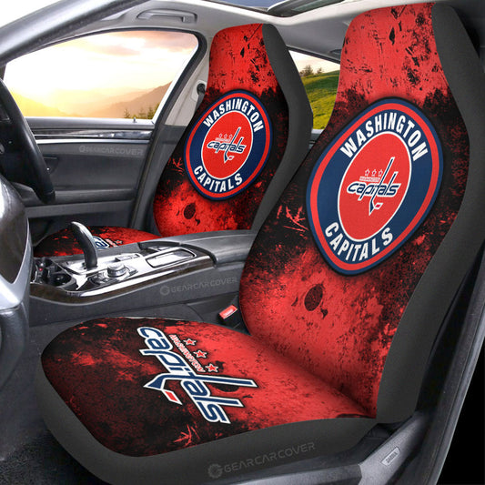 Washington Capitals Car Seat Covers Custom Car Accessories - Gearcarcover - 1