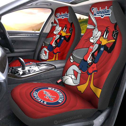 Washington Capitals Car Seat Covers Custom Car Accessories - Gearcarcover - 1