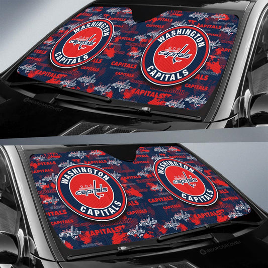 Washington Capitals Car Sunshade Custom Car Accessories - Gearcarcover - 2