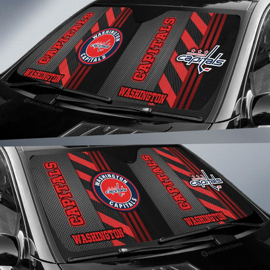 Washington Capitals Car Sunshade Custom Car Accessories - Gearcarcover - 2