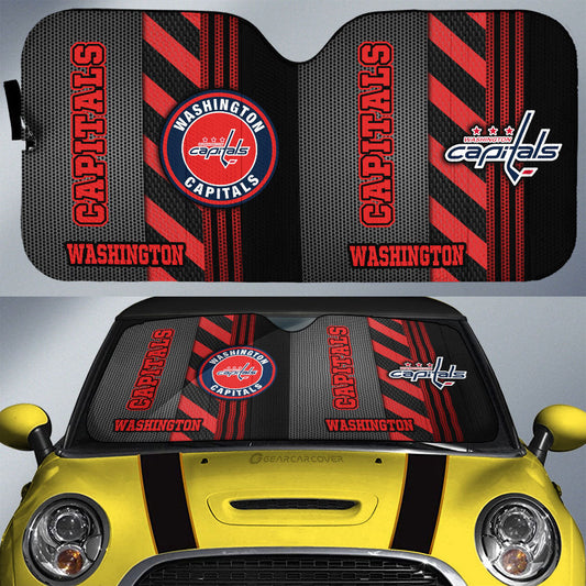 Washington Capitals Car Sunshade Custom Car Accessories - Gearcarcover - 1