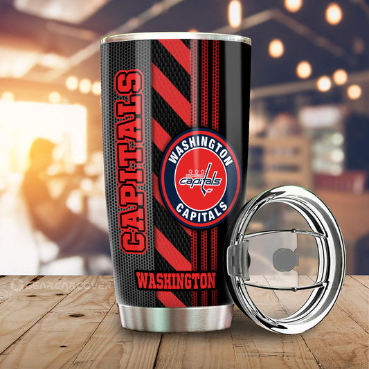 Washington Capitals Tumbler Cup Custom Car Accessories - Gearcarcover - 2