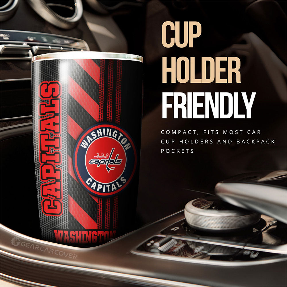 Washington Capitals Tumbler Cup Custom Car Accessories - Gearcarcover - 3
