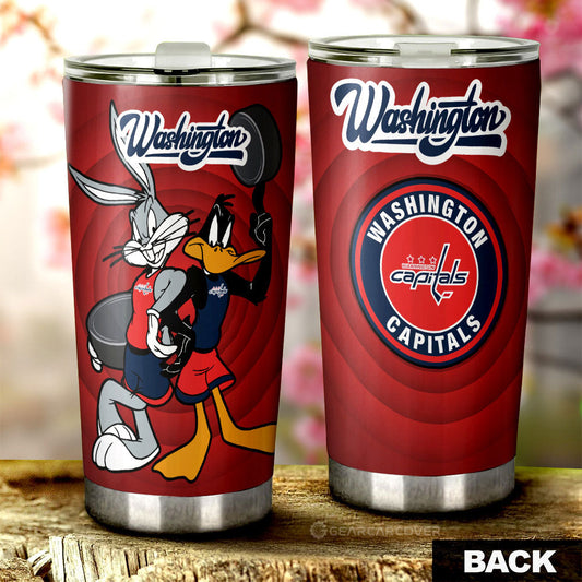 Washington Capitals Tumbler Cup Custom Car Accessories - Gearcarcover - 1