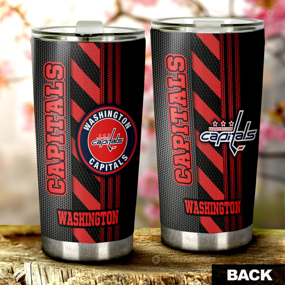 Washington Capitals Tumbler Cup Custom Car Accessories - Gearcarcover - 1