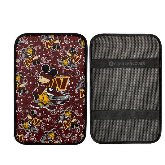 Washington Commanders Car Center Console Cover Cartoon Theme Collection - Gearcarcover - 2