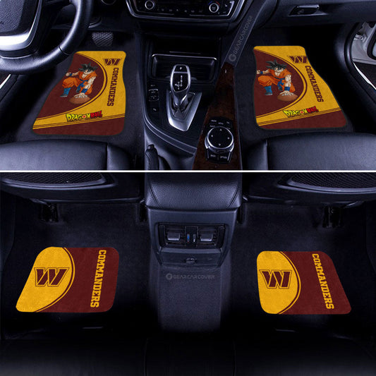 Washington Commanders Car Floor Mats Custom Car Accessories For Fans - Gearcarcover - 2