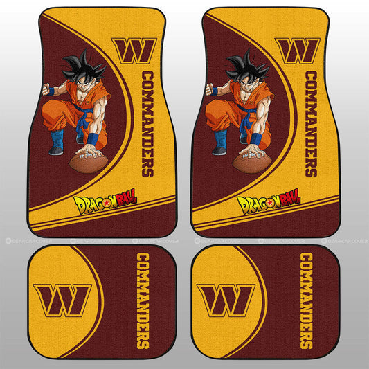 Washington Commanders Car Floor Mats Custom Car Accessories For Fans - Gearcarcover - 1