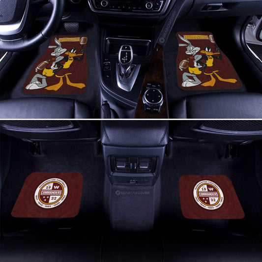 Washington Commanders Car Floor Mats Custom Car Accessories - Gearcarcover - 2