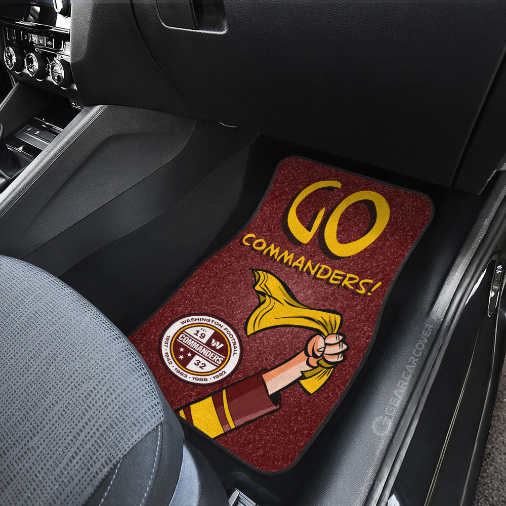 Washington Commanders Car Floor Mats Custom Car Accessories - Gearcarcover - 3