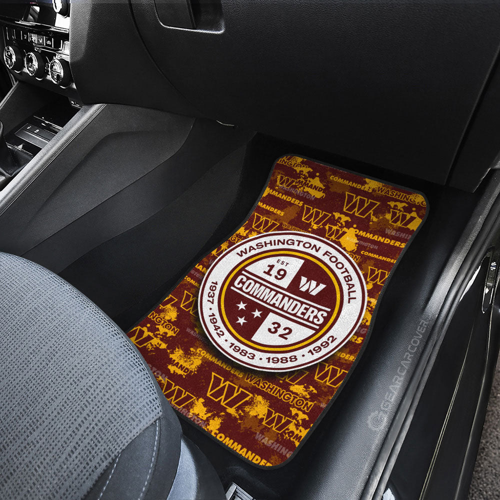 Washington Commanders Car Floor Mats Custom Car Accessories - Gearcarcover - 3