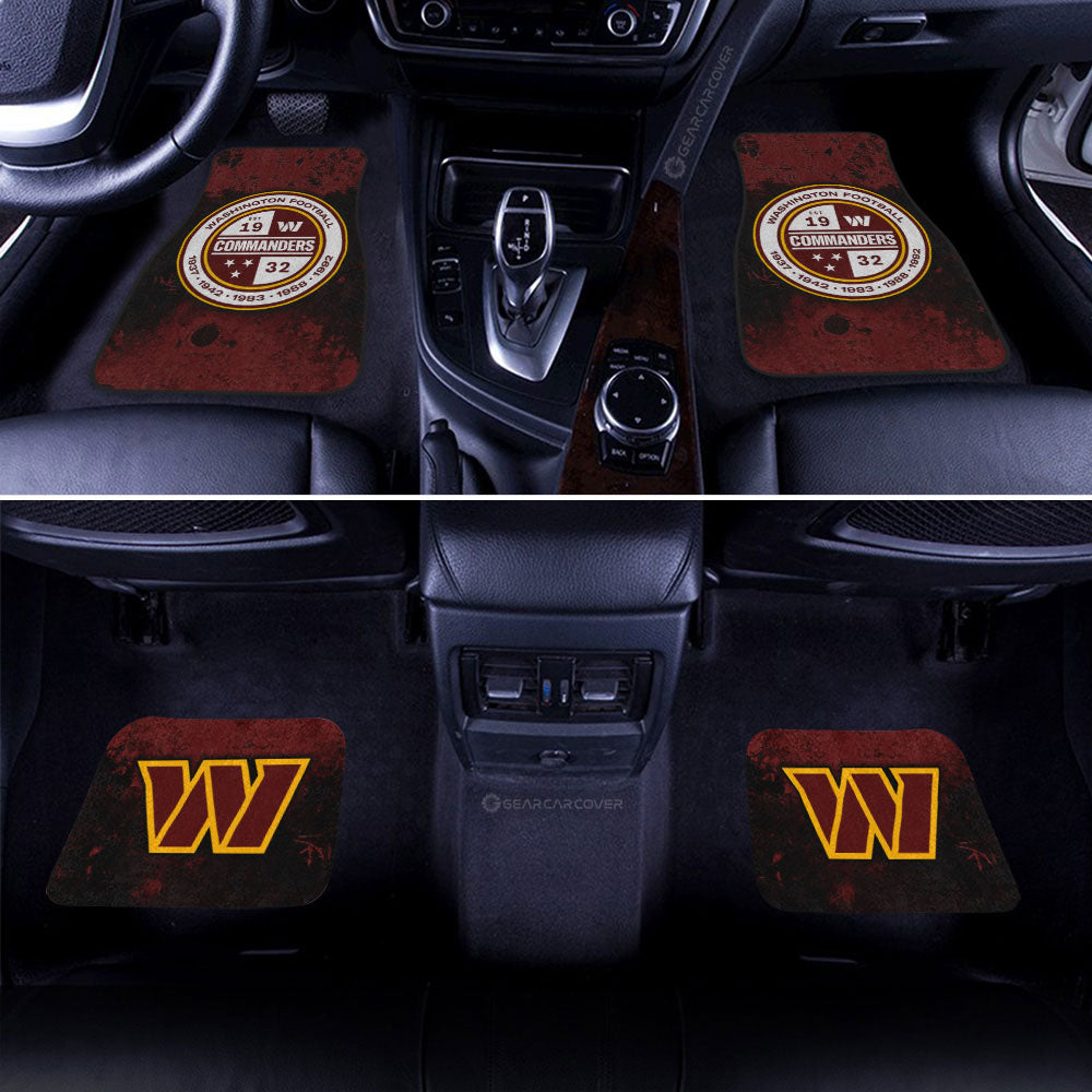 Washington Commanders Car Floor Mats Custom Car Accessories - Gearcarcover - 2