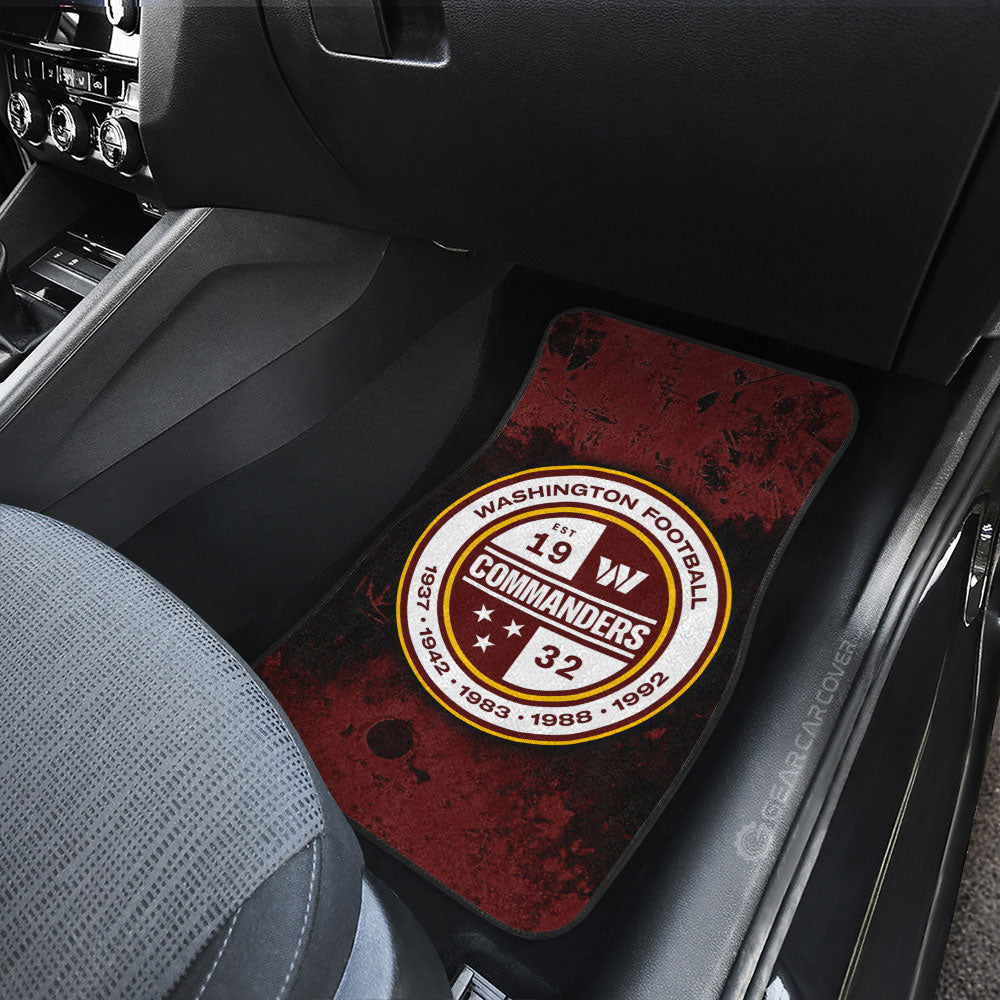 Washington Commanders Car Floor Mats Custom Car Accessories - Gearcarcover - 3