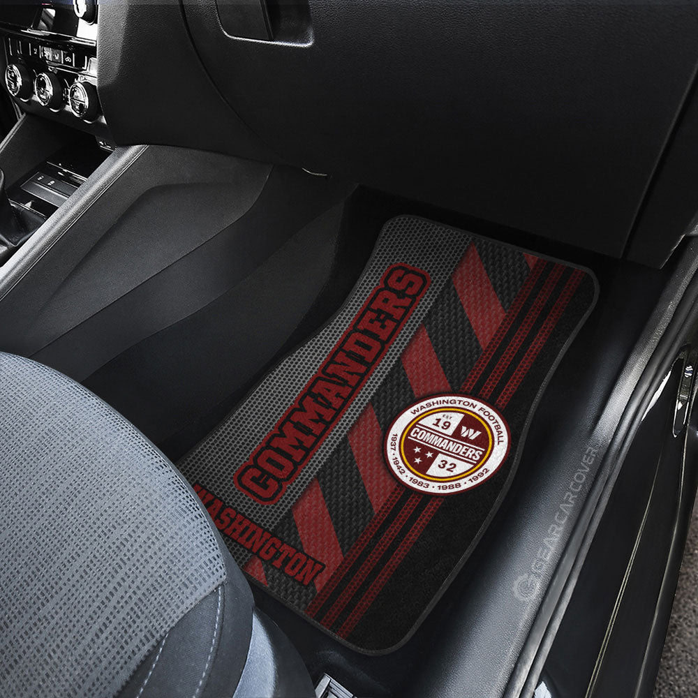 Washington Commanders Car Floor Mats Custom Car Accessories - Gearcarcover - 3