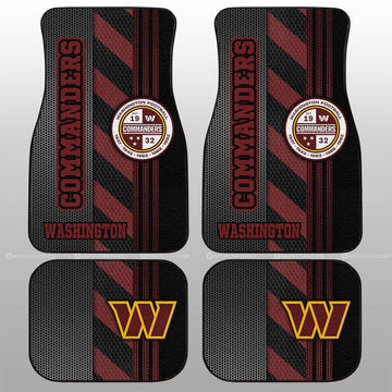 Washington Commanders Car Floor Mats Custom Car Accessories - Gearcarcover - 1