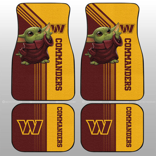 Washington Commanders Car Floor Mats Custom Car Accessories - Gearcarcover - 1
