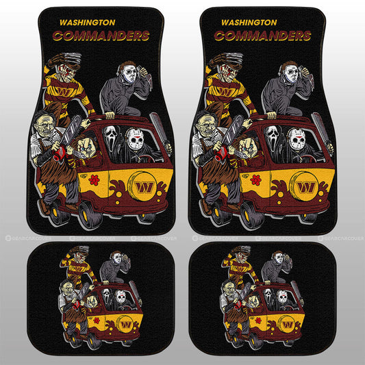 Washington Commanders Car Floor Mats Custom Car Accessories - Gearcarcover - 1