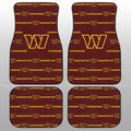 Washington Commanders Car Floor Mats Sporty Team Collection - Gearcarcover - 1