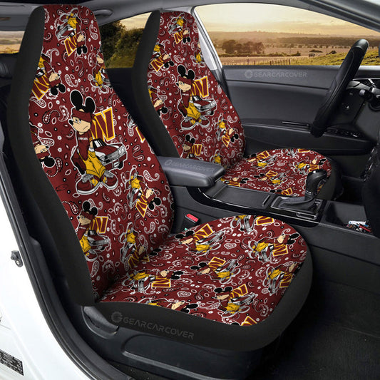 Washington Commanders Car Seat Covers Cartoon Theme Collection - Gearcarcover - 2
