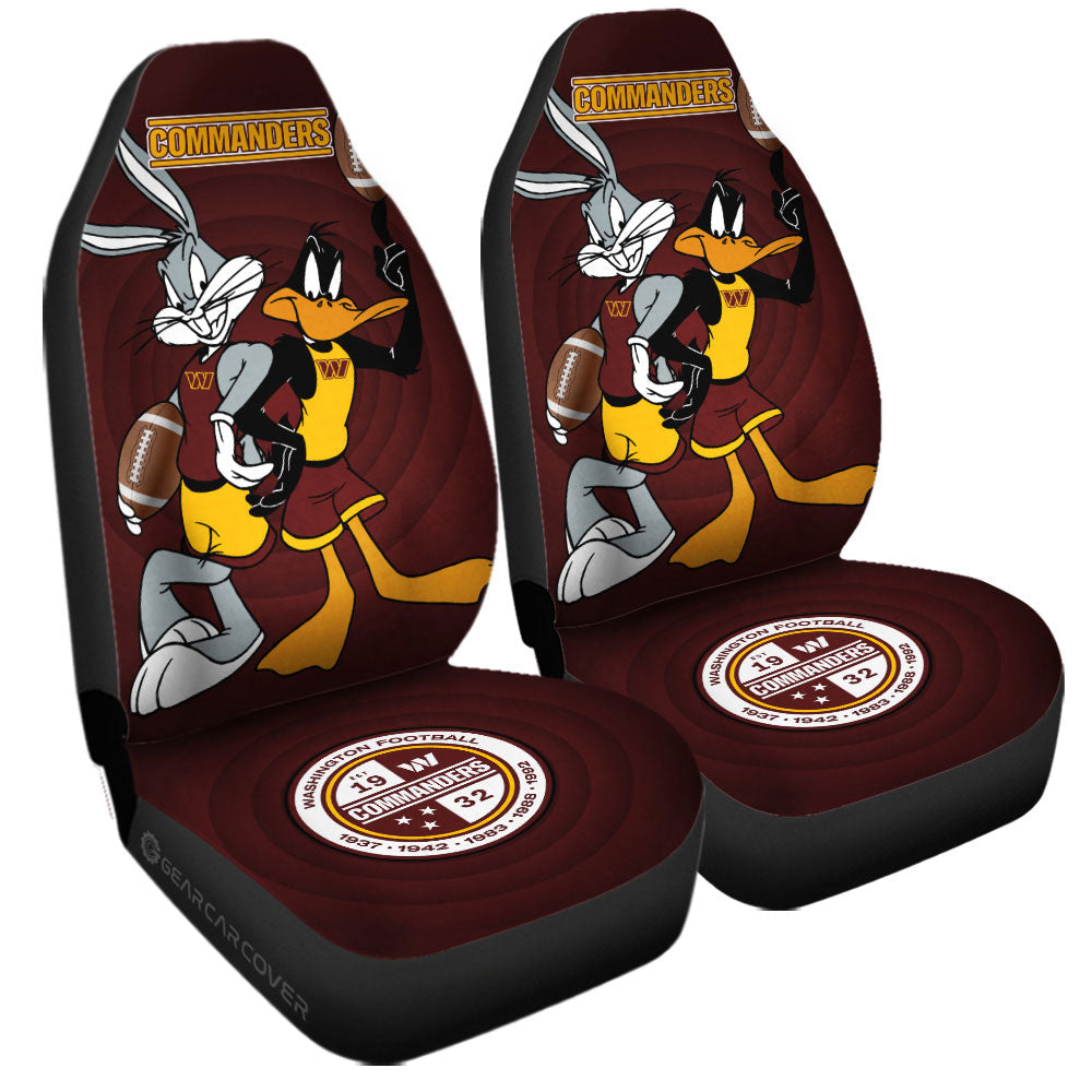 Washington Commanders Car Seat Covers Custom Car Accessories - Gearcarcover - 3