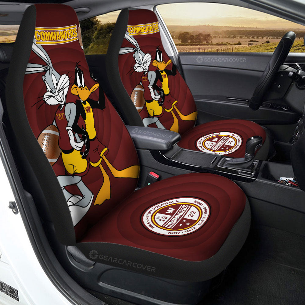Washington Commanders Car Seat Covers Custom Car Accessories - Gearcarcover - 2