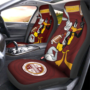 Washington Commanders Car Seat Covers Custom Car Accessories - Gearcarcover - 1