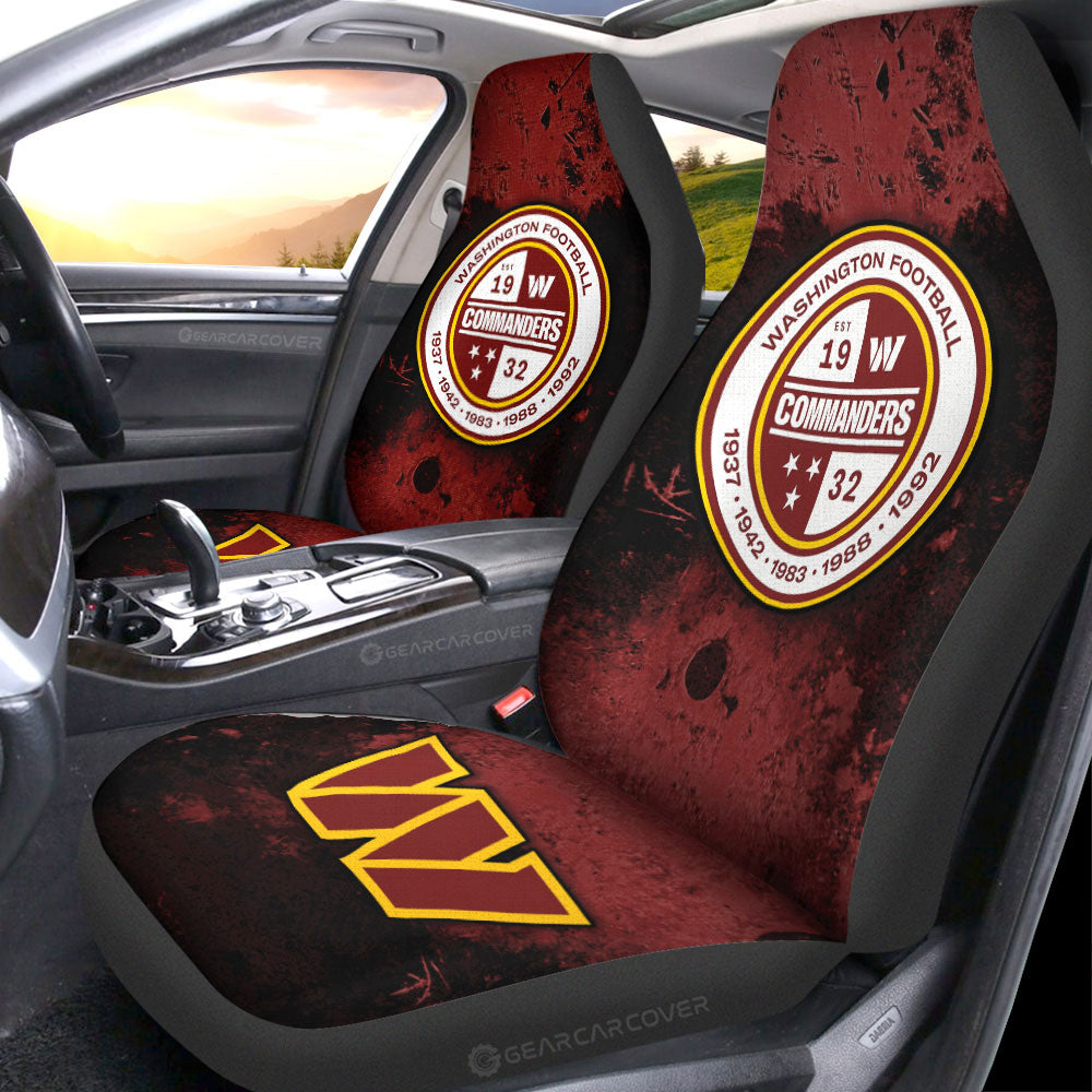 Washington Commanders Car Seat Covers Custom Car Accessories - Gearcarcover - 1