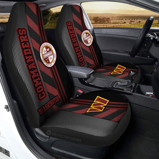 Washington Commanders Car Seat Covers Custom Car Accessories - Gearcarcover - 2