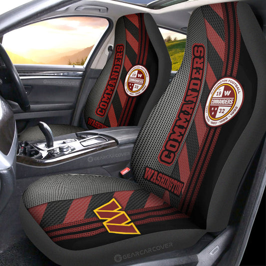 Washington Commanders Car Seat Covers Custom Car Accessories - Gearcarcover - 1