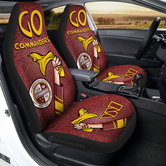 Washington Commanders Car Seat Covers Custom Car Accessories - Gearcarcover - 1