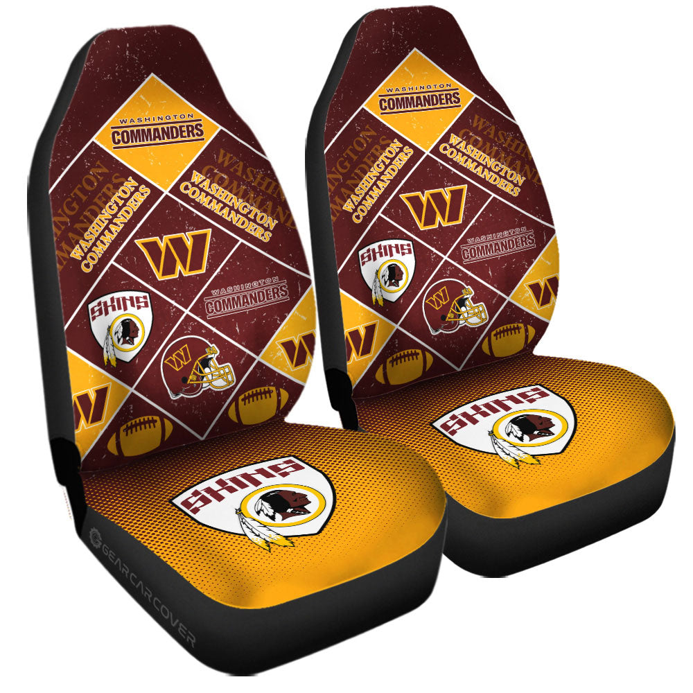 Washington Commanders Car Seat Covers Sporty Team Collection - Gearcarcover - 3