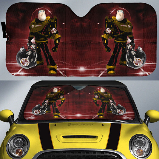 Washington Commanders Car Sunshade Custom Car Accessories For Fan - Gearcarcover - 1