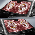 Washington Commanders Car Sunshade Custom Tie Dye Car Accessories - Gearcarcover - 2