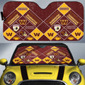 Washington Commanders Car Sunshade Sporty Team Collection - Gearcarcover - 1