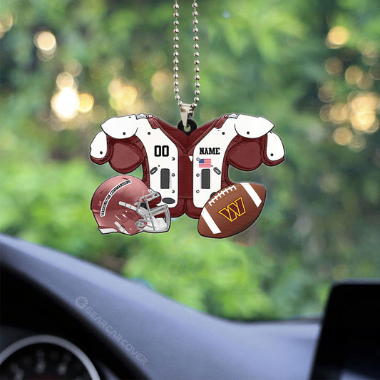 Washington Commanders Ornament Personalized Uniforms Collection - Gearcarcover - 2
