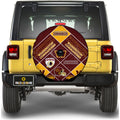 Washington Commanders Spare Tire Covers Camera Hole Sporty Team Collection - Gearcarcover - 1