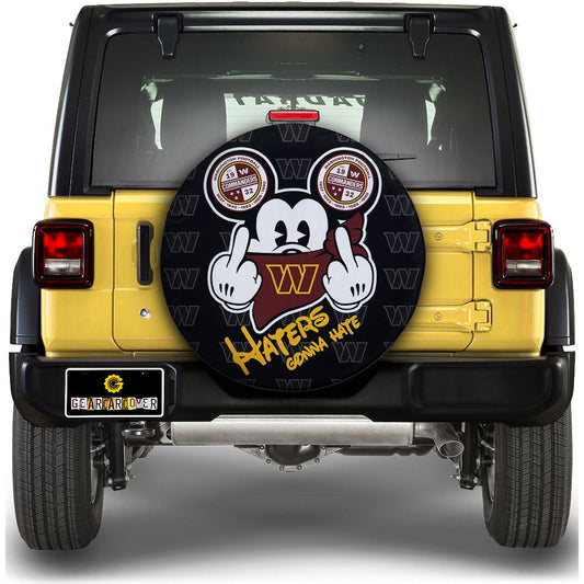 Washington Commanders Spare Tire Covers Custom Car Accessories - Gearcarcover - 1