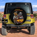 Washington Commanders Spare Tire Covers Horror Characters Car Accessories - Gearcarcover - 2