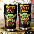 Washington Commanders Tumbler Cup Custom Car Accessories For Fan - Gearcarcover - 2