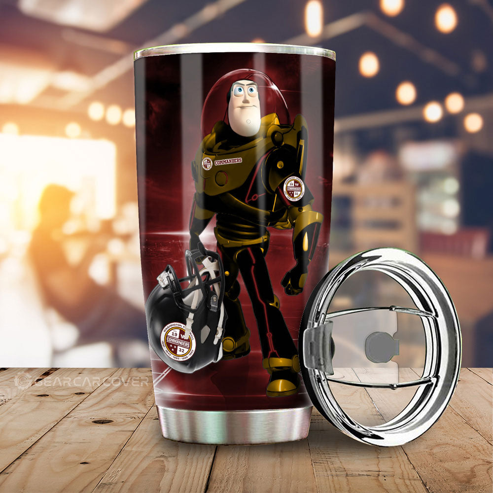 Washington Commanders Tumbler Cup Custom Car Accessories For Fan - Gearcarcover - 1