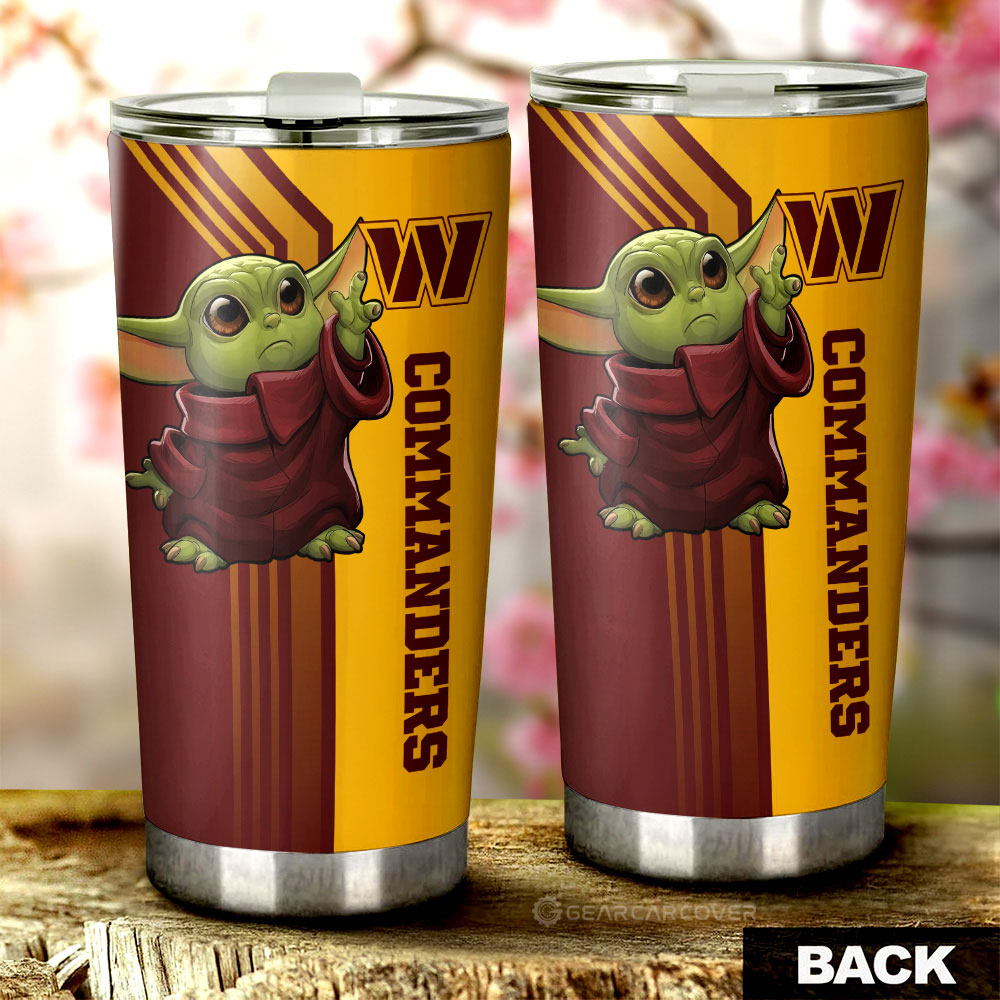 Washington Commanders Tumbler Cup Custom Car Accessories - Gearcarcover - 2