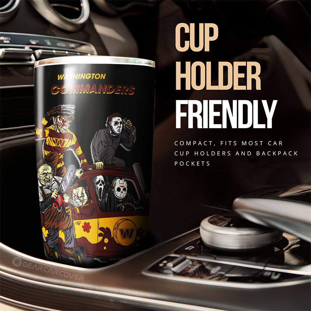 Washington Commanders Tumbler Cup Custom Car Accessories - Gearcarcover - 3